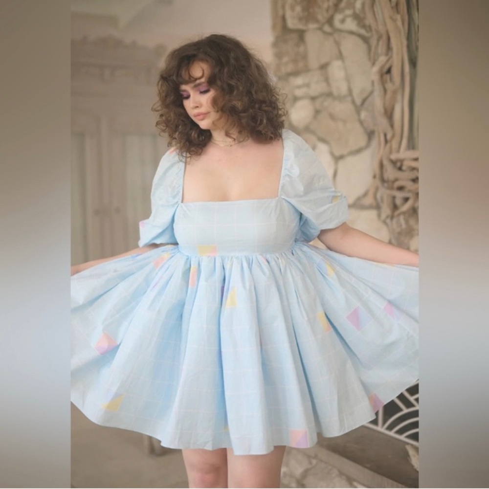 Selkie Cottage Slopes Puff Dress in XS